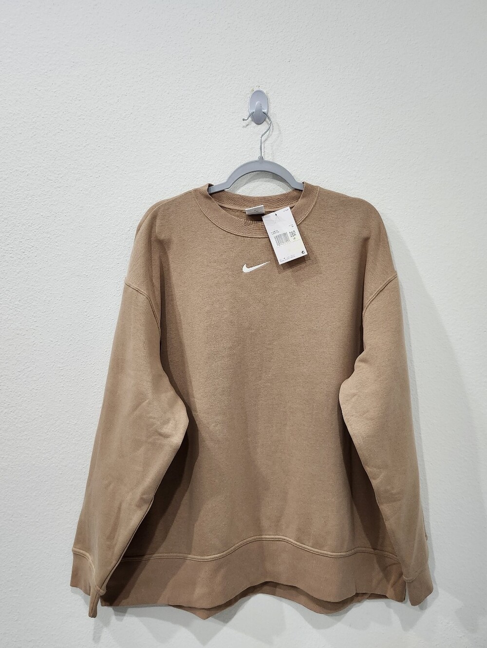 Nike Women's Phoenix Fleece Sweatshirt Size 2X Oversized  DR6247-063 NWT